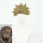 С героями из мультфильма Мой Boku без герой PWEINCY Орел BNHA Косплэй парик кейго таками короткий пушистый синтетические волосы парик + бесплатная парик Кепки
