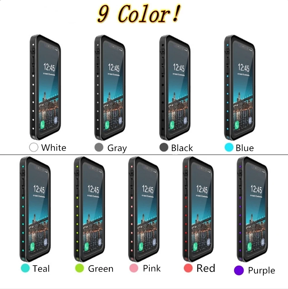 Для спорта на открытом воздухе IP68 Водонепроницаемый чехол для iPhone 11 Pro Чехол
