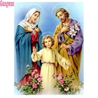 5D DIY Алмазная картина с изображением девы Марии и Иисуса с ребенком полный кругквадратная Алмазная вышивка религия вышивка крестиком Стразы живопись