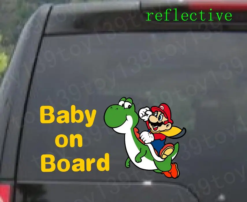 L25 --- Забавный Супер Марио ребенок на плате наклейка для Apple Macbook Pro Air retina виниловый