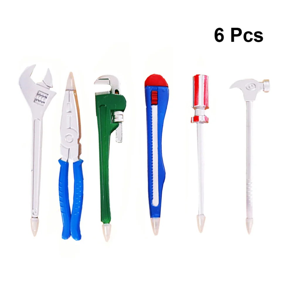 6 шт. креативные магнитные шариковые ручки ручной инструмент форма ручек