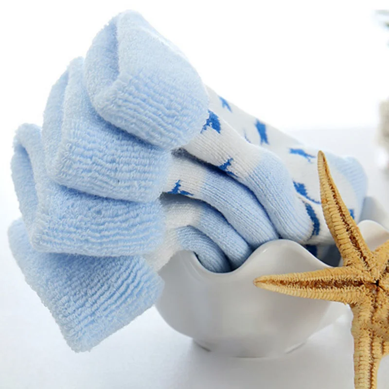 5 пар Детские хлопковые нескользящие носки с мультяшным принтом|Гетры| |