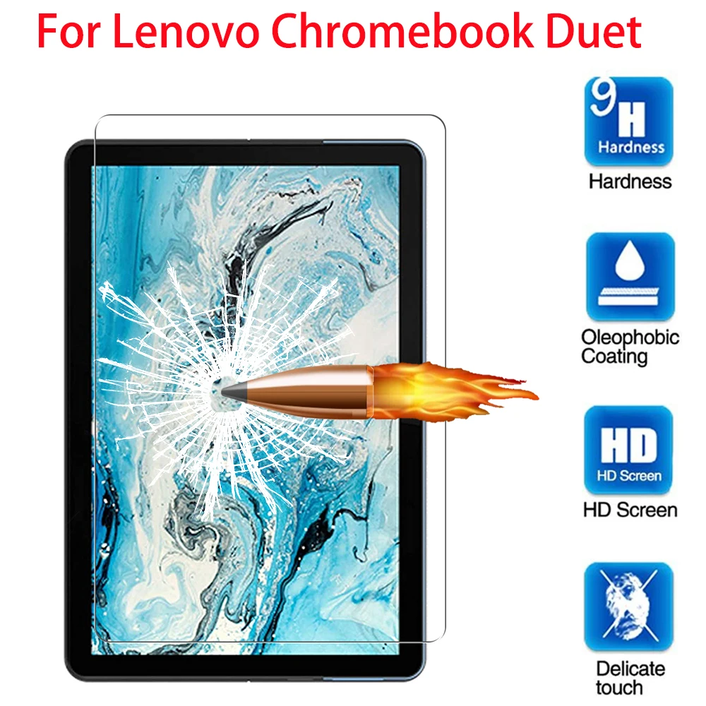 Закаленное стекло для Lenovo Chromebook Duet 10 1 дюйма защита экрана защитная пленка