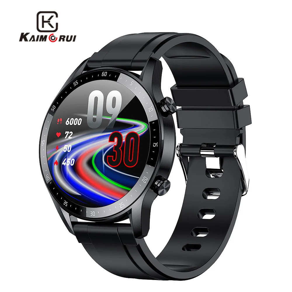Смарт-часы KAIMORUI мужские спортивные часы водонепроницаемые 3ATM монитор сердечного