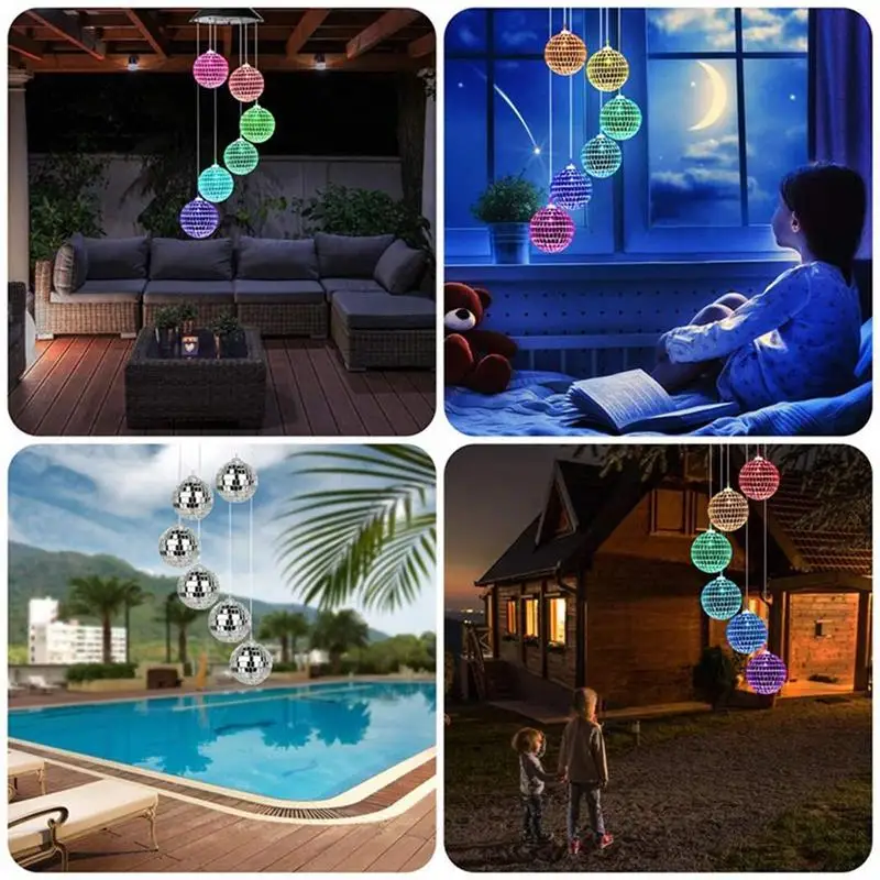 Уличный светильник на солнечной батарее лампа для дискотеки ночного освещения