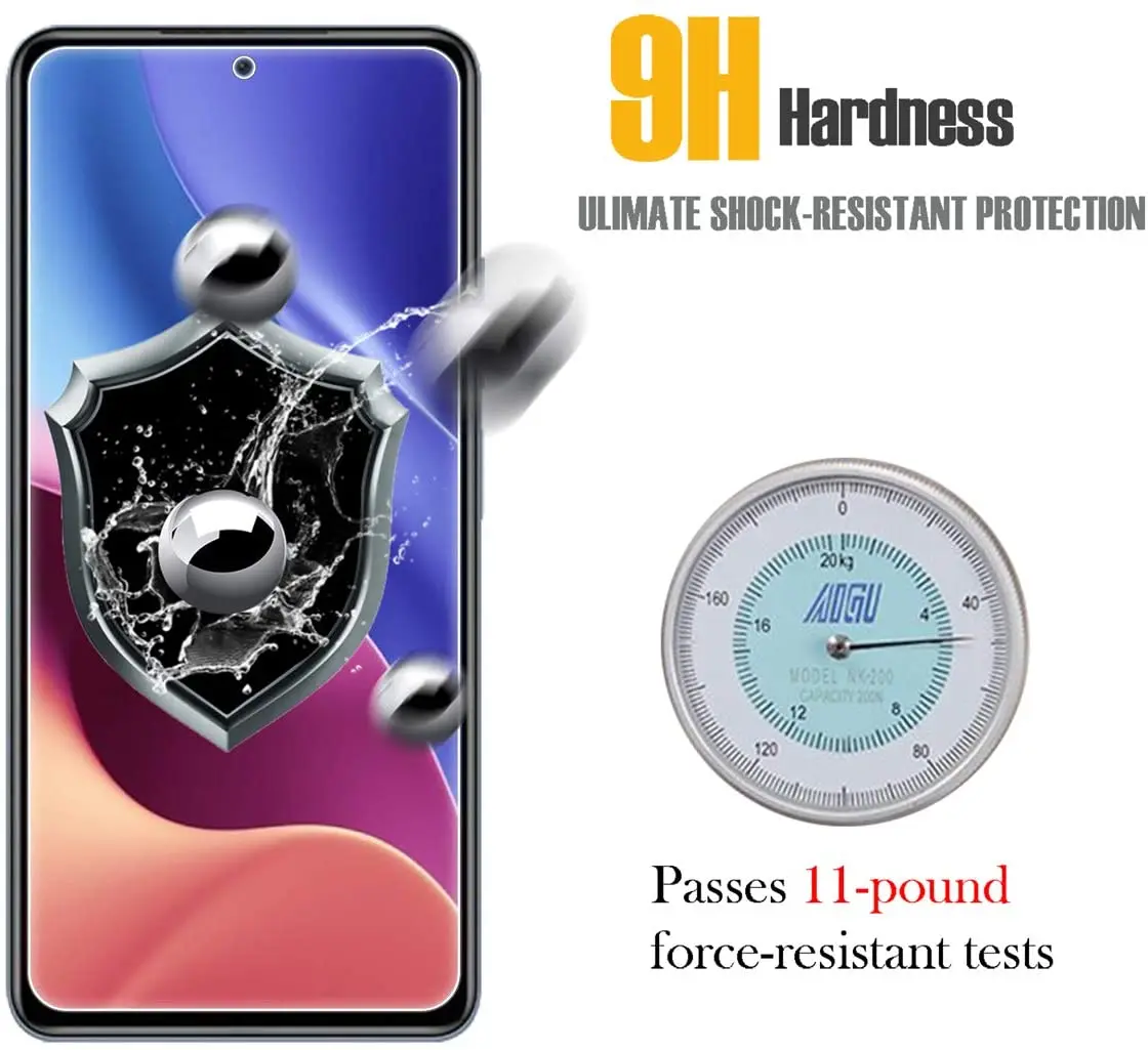 

2.5D 9H Tempered Glass For Xiaomi Redmi K40 Pro Plus Poco F3 Screen Protector Glass On For Xiaomi Poco F3 protective Glass