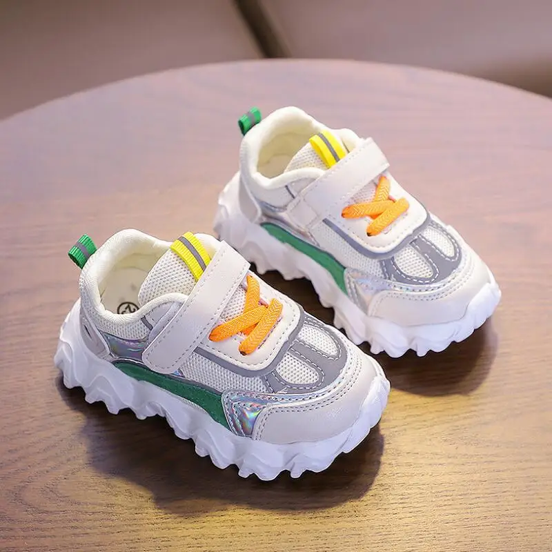 

Kids Shoes Antislip Soft Bottom Baby Sneaker Casual Flat Sneakers Shoes Children size Girls Boys Sports Shoes