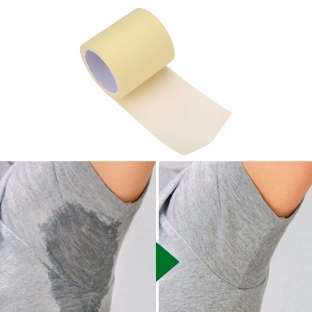 

1 рулон одноразовая подмышками пот колодки впитывающие, Подмышечные подушечки против прозрачный хранить в сухом месте Стикеры предотврати...