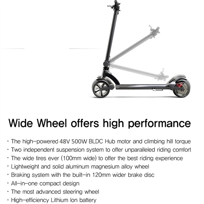 2019 самокат 48 в 500 Вт 1000 Двухколесный двухмоторный скейтборд Mercane WideWheel умный