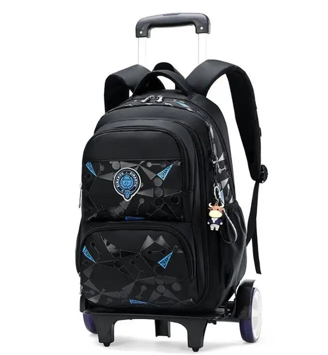 Школьный рюкзак с колесами для мальчиков школьные сумки на колесиках