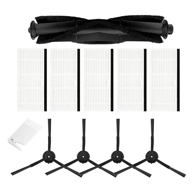 

Запчасти для робота-пылесоса Lydsto R1, основная и боковая щетки, HEPA фильтр, Замена аксессуаров