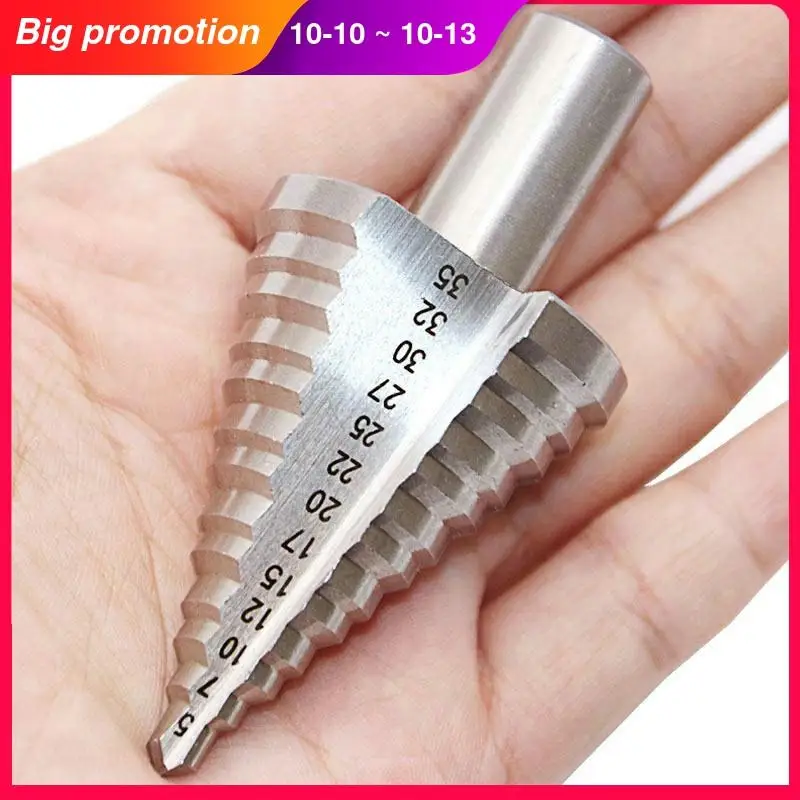 

5-35mm 4241 Steel plate hole opener hole reaming pagoda bit tool bench step drill