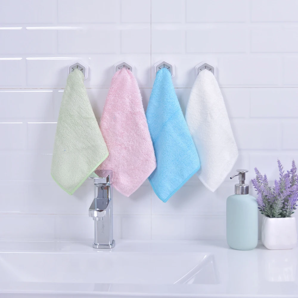 2 шт./компл. самоклеющиеся зажимы для полотенец Держатель посуды вешалка крючок