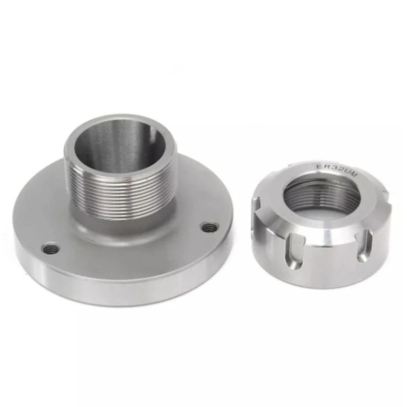 

ER32 80MM Diameter Collet Chuck Compact Lathe Tight Tolerance CNC Bearing Steel Clamping Milling Tool 8cm x 5cm Promotion