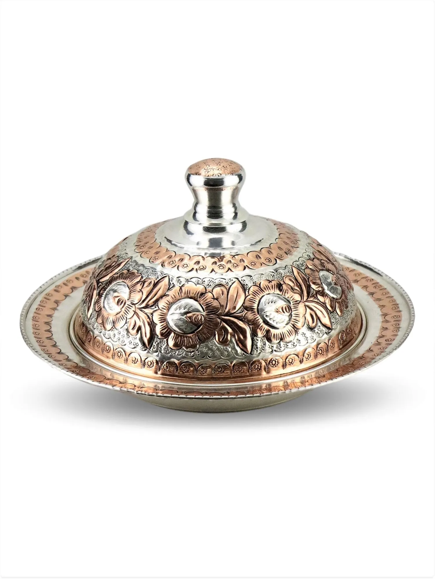 

Morya Copper Sugar Bowl Candy Jars with Cover Storage Home Decor Organizer Rustic Dessert Ice Cream Snacks Nuts Bite