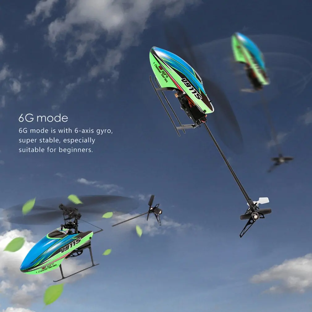 

WLtoys V911S 4CH 6G Non-aileron RC Helicopter Aircraft Aileron Aircraft Remote Controller With USB Charger Aircraft Leaf