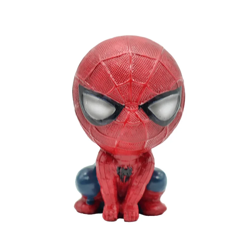 Disney Spiderman Piggy Bank Marvel Figure Avengers Resin Creative Model Gifts Decoration Toys For Children | Игрушки и хобби