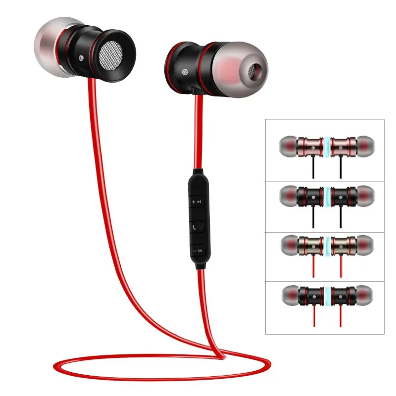 Металлический магнит наушник гарнитура Bluetooth стерео Спортивная беспроводная с