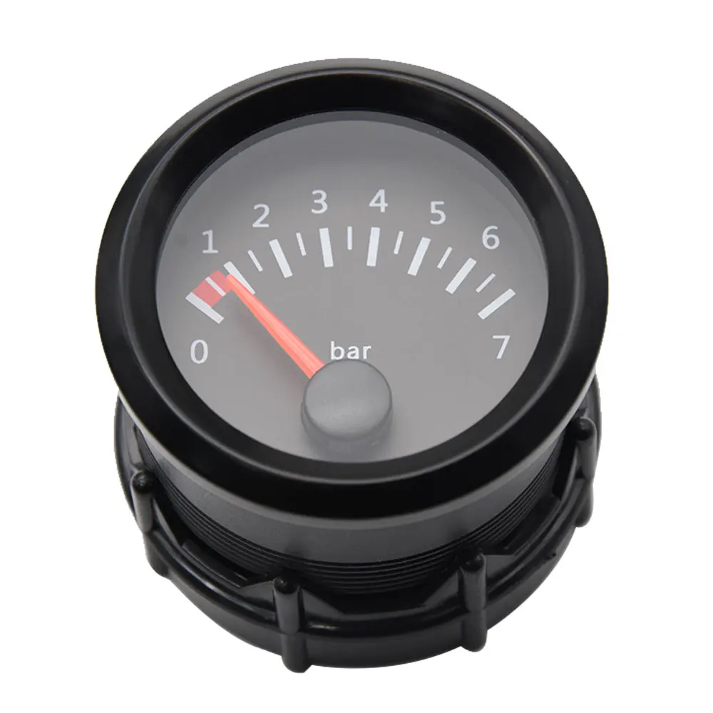 Универсальный Гоночный манометр измеритель давления масла 52 мм 0-7 бар