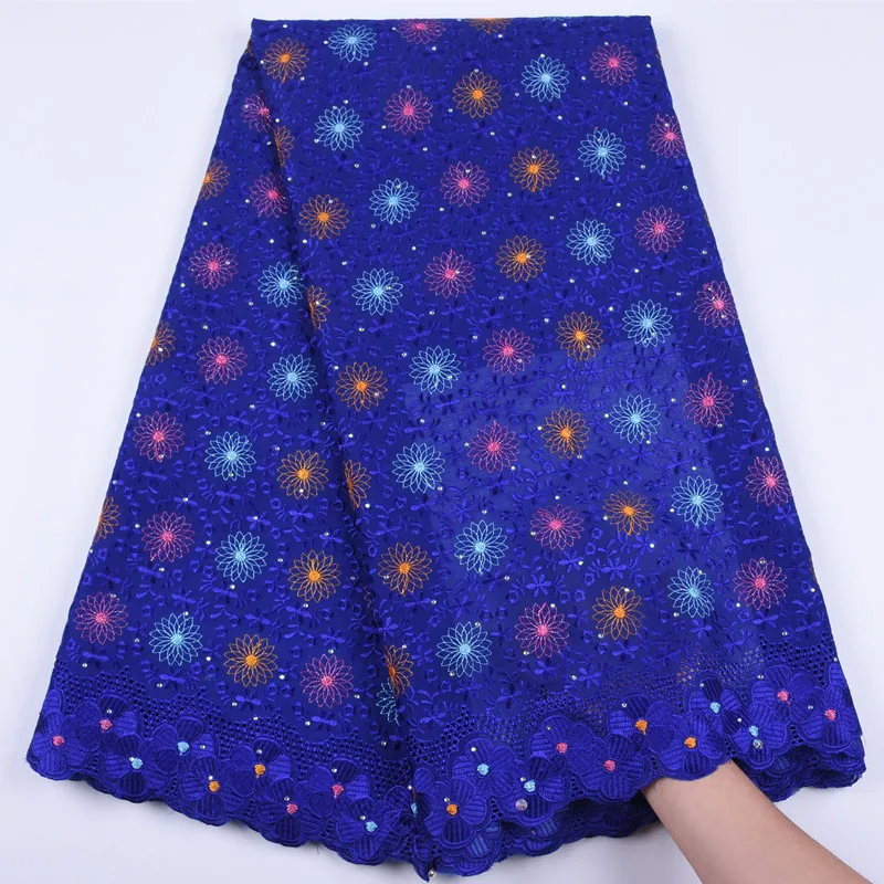 Original Swiss Voile Lace In Switzerland Strong Stones African Dry Fabric Awesome Nigerian Garment A1717 | Дом и сад