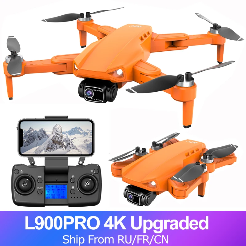 

Квадрокоптер L900 PRO SE с GPS и камерой 4K, 1,2 км