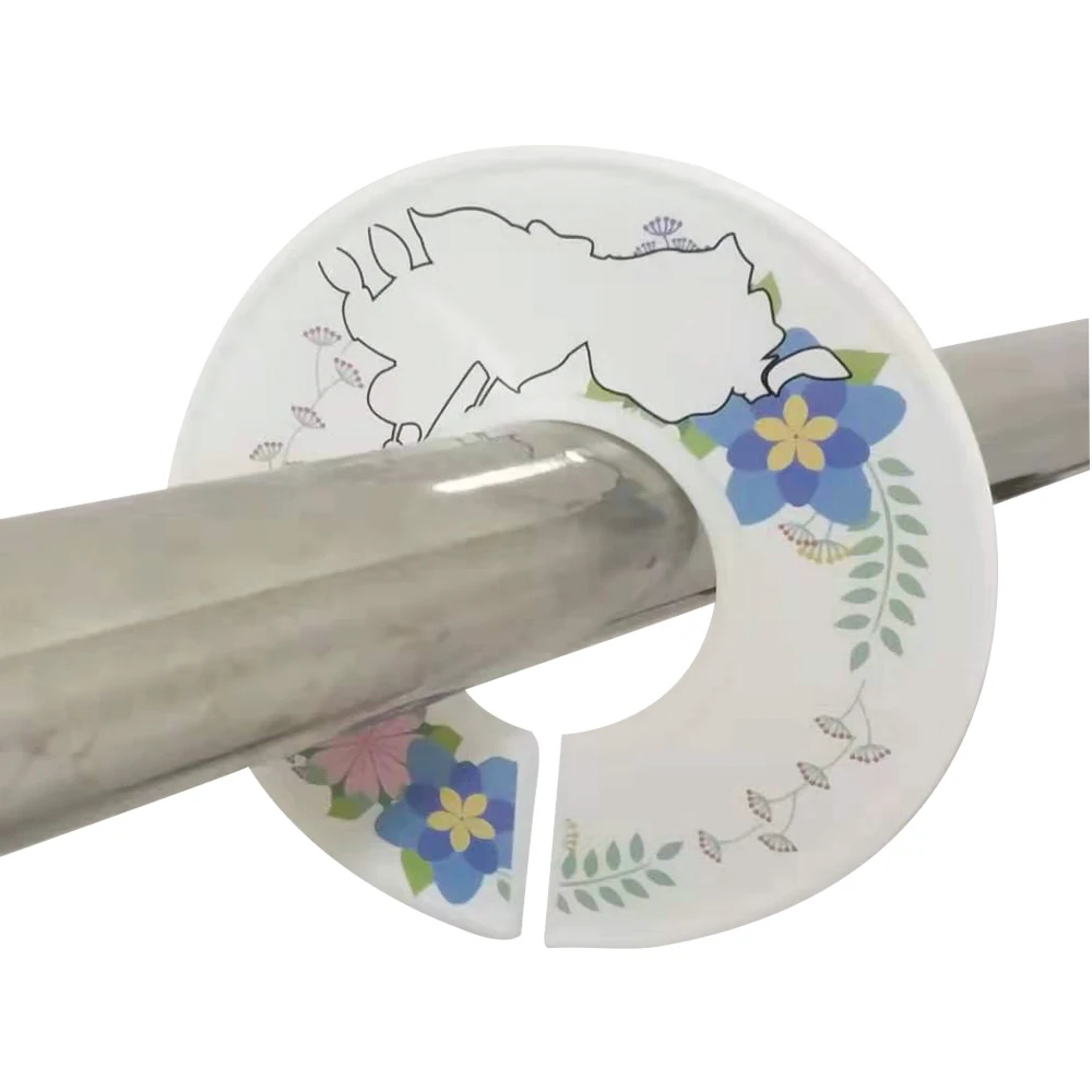 7 штук разделителей для гардероба детской одежды размер дивайдер комплект на заказ с индивидуальной печатью OEM.