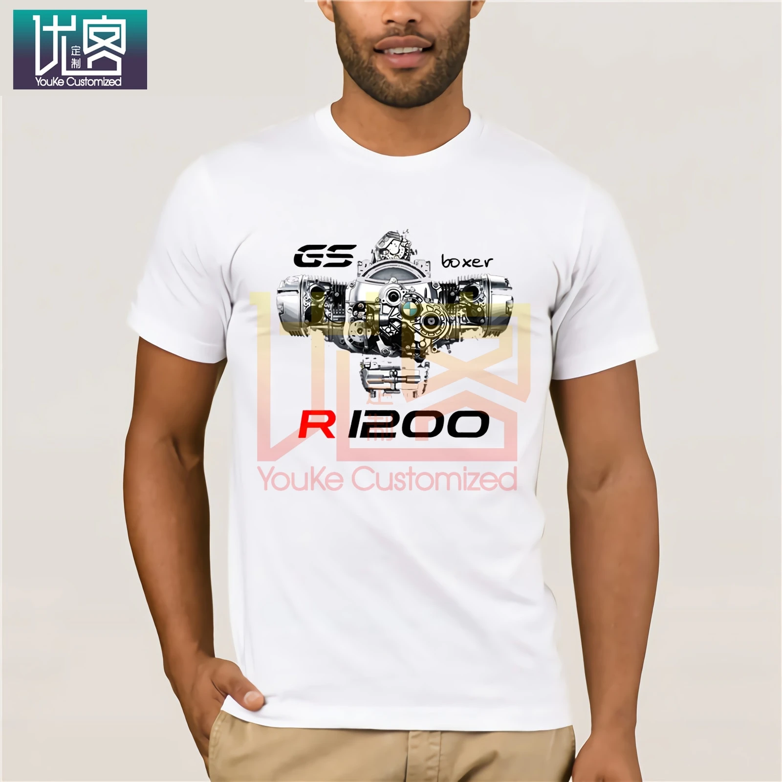 2020 модные рубашки Homme новинка футболка мужские боксеры двигатель R1200gs Rt 1200 R1200rt R1200