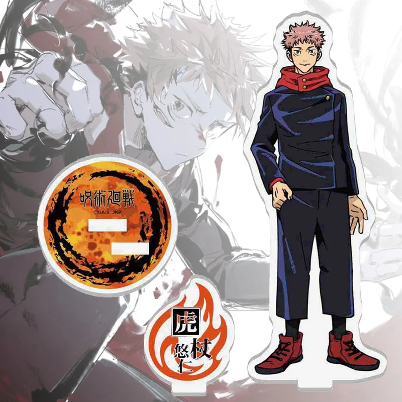 

Desk Decor Cosplay Xmas Japan 2021 Anime 15CM Jujutsu Kaisen Acrylic Figure Stand Model Plate