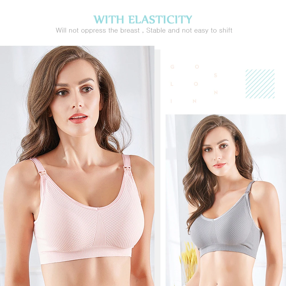 4-Kinds Maternity Nursing Bras Sleeping BreastFeeding For Pregnant Women Underwear Pregnancy Clothes soutien gorge allaitement | Мать и