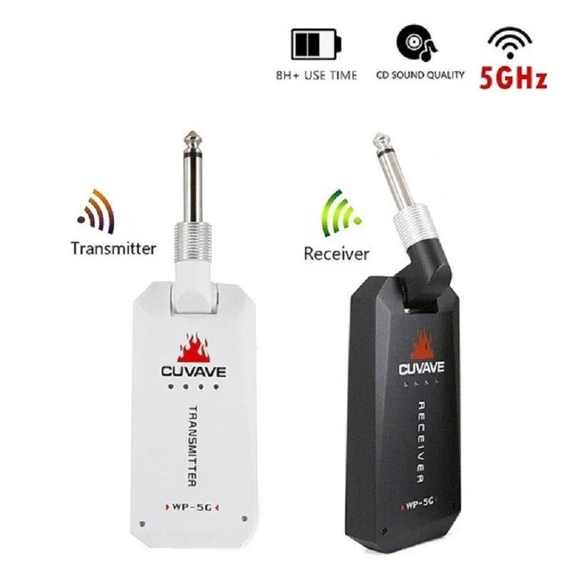 CUVAVE WP 5G беспроводной 5 8 ГГц гитарная система аудио передатчик приемник для