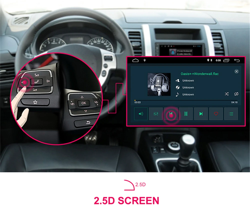 Автомагнитола 2 Din для Mitsubishi Outlander 3 GF0W GG0W 2012-2018 Гб + 32 ГБ Android 9 1 HiFi мультимедийный