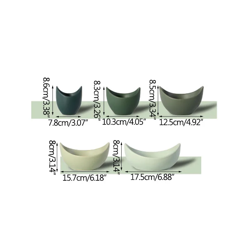 

Nordic Ins Style Bowl Fruit Snack Plate Jewelry Tray Ceramic Crafts Desktop Ornament Creative Home Decoration Wedding Gift