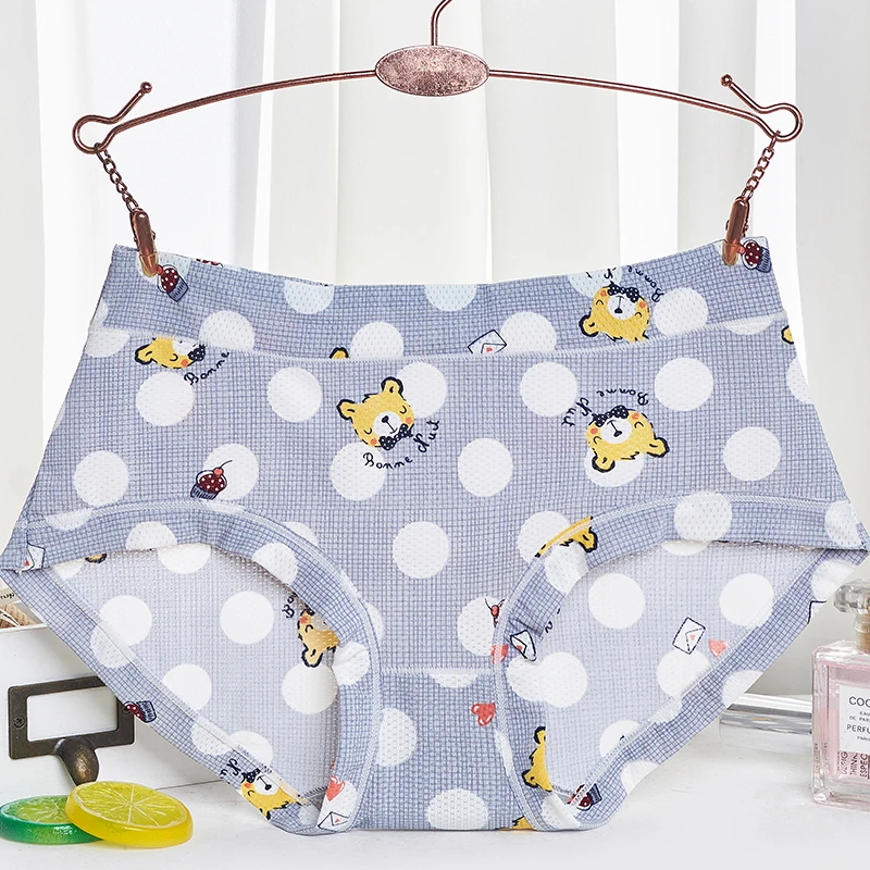 Трусики женские со средней посадкой с принтом|Женские трусики| |