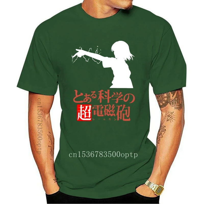 

New Mens Misaka Mikoto Toaru Kagaku No Railgun T Shirts Manga Japan Anime Pure Cotton Short Sleeve Tee Shirt Gift Idea T-Shirts