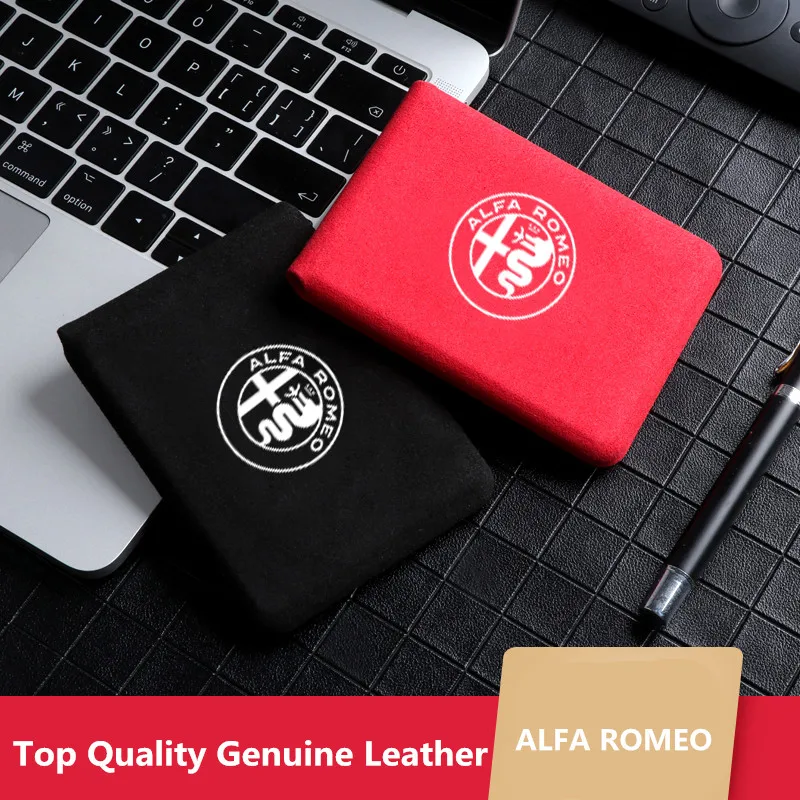 Высокое качество натуральная кожа черный логотип автомобиля Сумка для