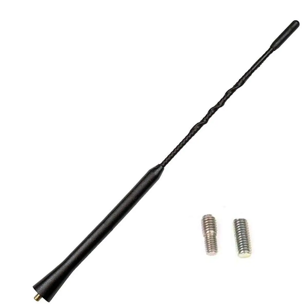 Антенна на крышу автомобиля универсальная 9 11 16 дюймов спиральная кнутая AM FM для