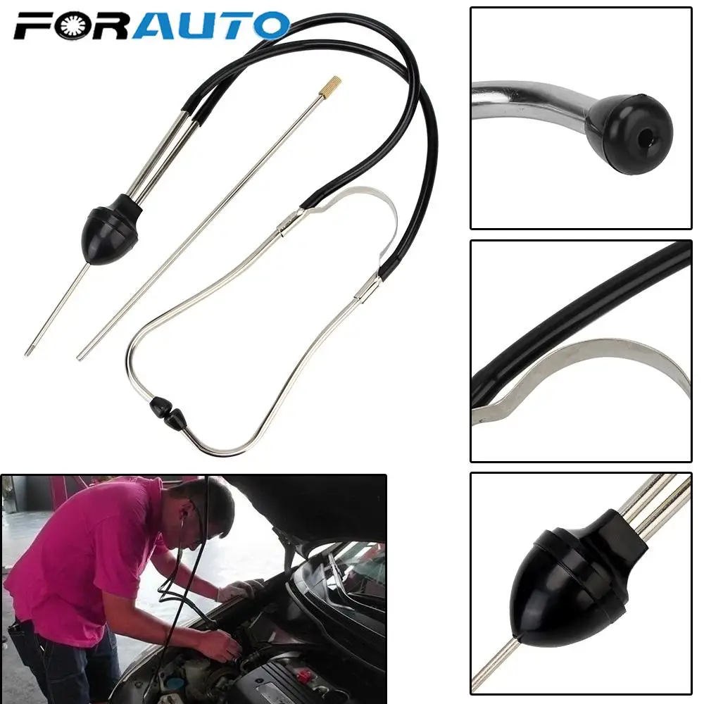 

Anti-shocked Car Engine Block Diagnostic Tool Mechanics Cylinder Stethoscope Auto Engine Hearing Tool Engine Analyzer