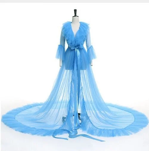 Женское свадебное платье из фатина винтажное Полупрозрачное с перьями и