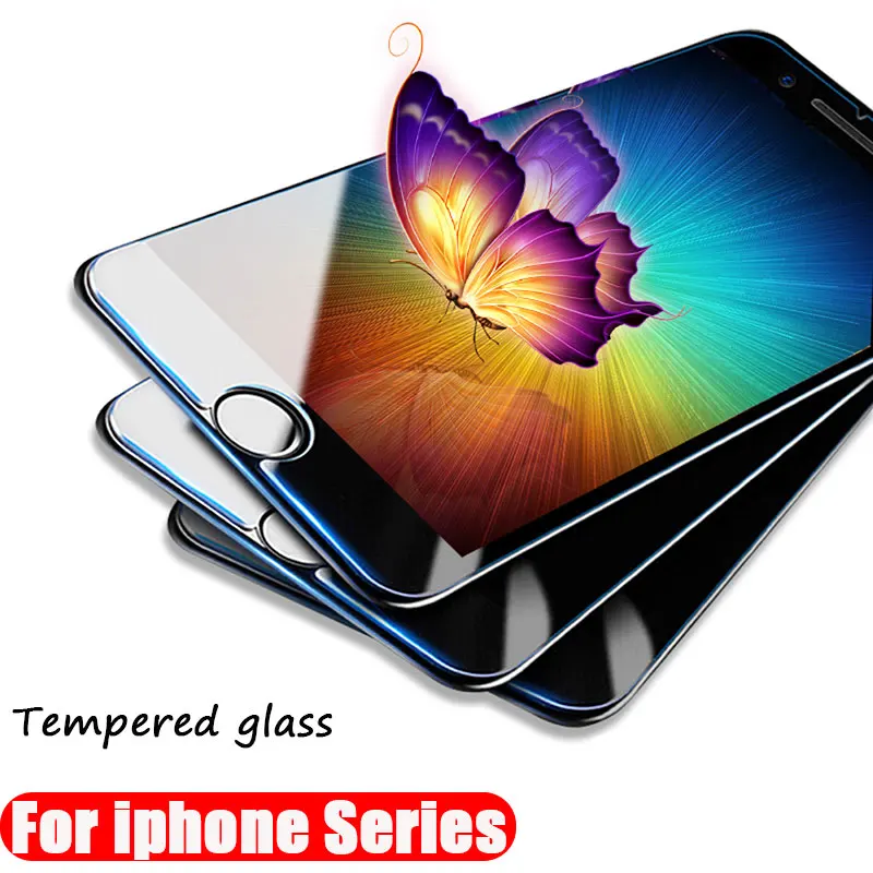 Ультратонкое закаленное стекло 0 1 мм 15 для iPhone 11 Pro X XS Max XR защиты экрана 6 6s 7 8