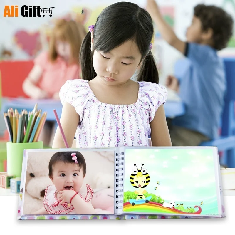 Бумажный Альбом для творчества 6 дюймовый мультяшный Рождественский альбом