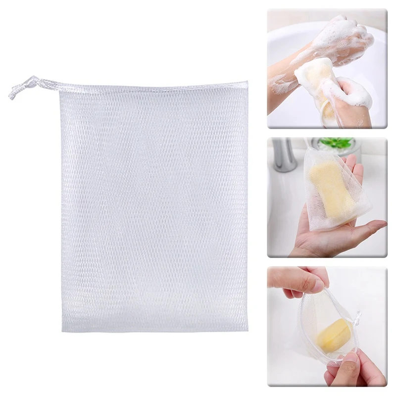 

Soap Bag Foam Mesh Soaped Glove Bathroom Cleaning Gloves Mesh For Foaming Cleaning Bath Soap Net Bath Sponges