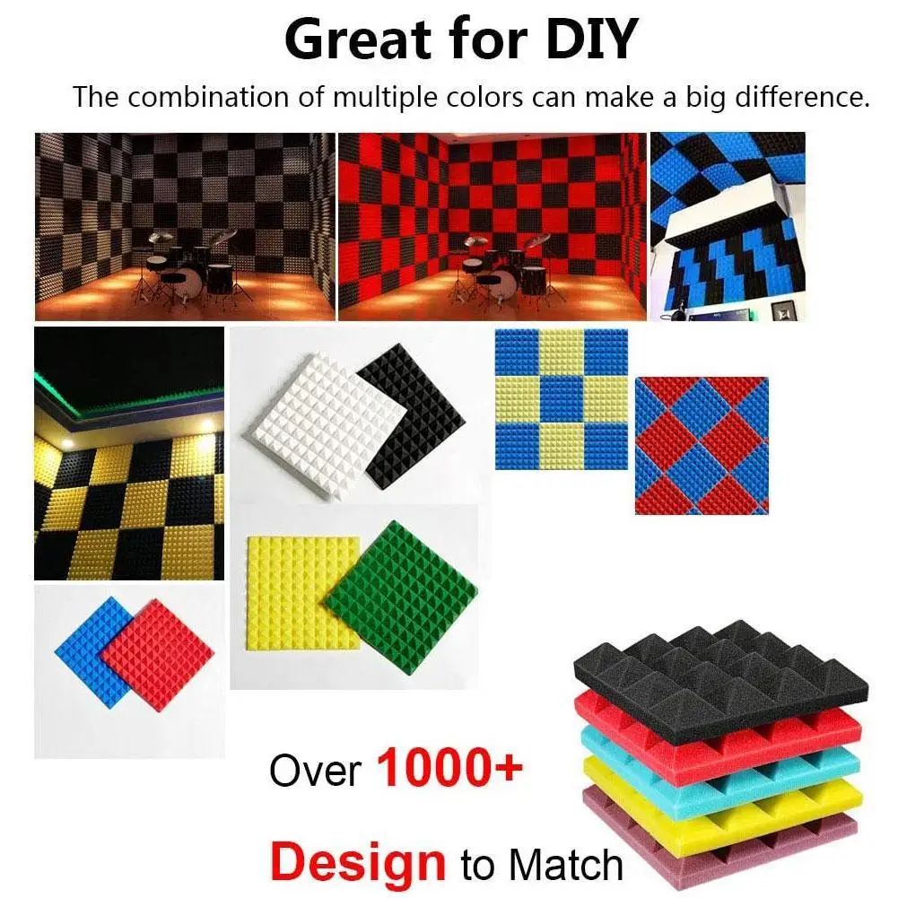 Студийные акустические пенопластовые панели звукоизоляционная обработка