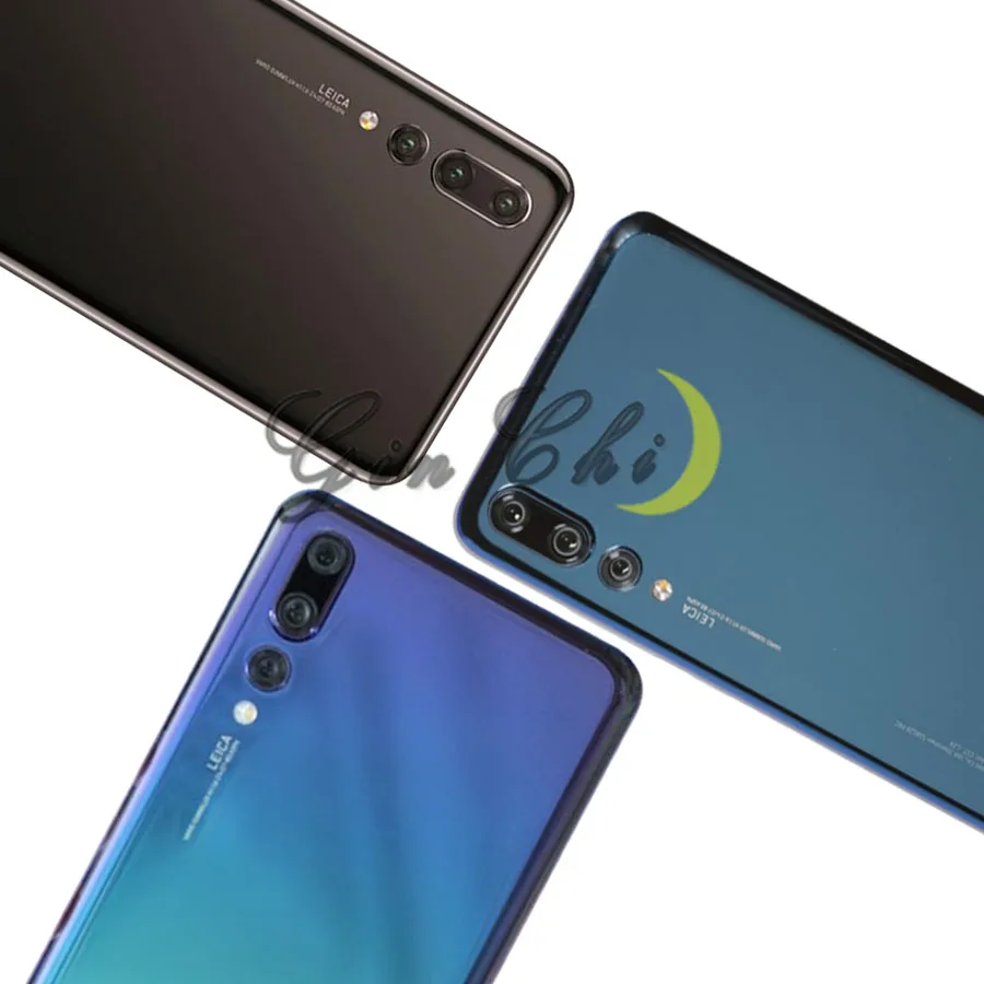 Задняя стеклянная крышка аккумулятора для Huawei P20 Pro Корпус задней двери панель с