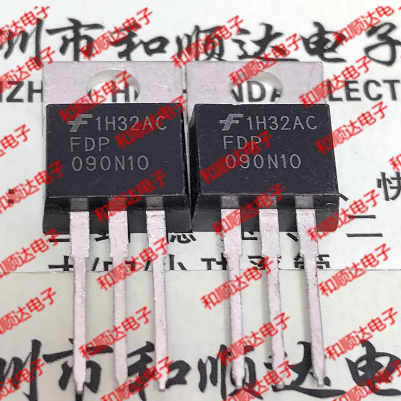 

5 шт./лот FDP090N10 TO-220 100V 75A
