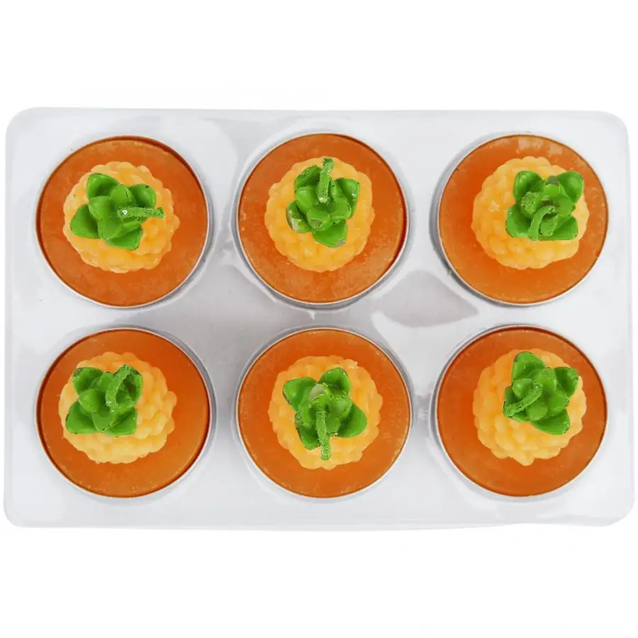 6 шт. ароматические свечи декоративные светильник Чи для дня рождения свадебное