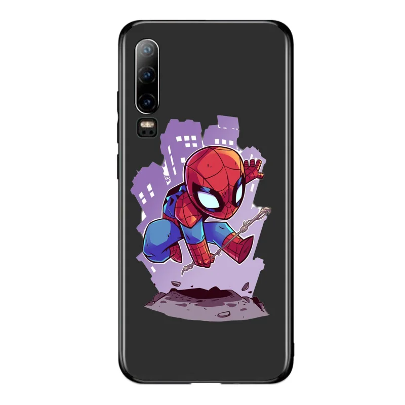 С героями комиксов Марвел аниме Человек-паук для Huawei P40 P30 P20 P10 P9 P8 Lite E mini Pro Plus 5G 2017