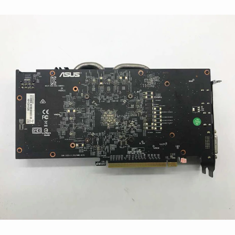 Original ASUS RX 570 4GB Video Card GPU Radeon RX570 Graphics Cards AMD Computer Game Screen Map 580 560 550 VGA Videocard | Компьютеры и