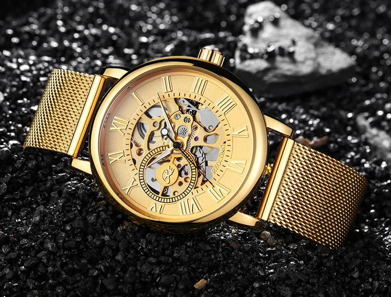 

TU105 Masculino Carnival Men's Self-Wind Tourbillon Mechanical Watches Water Resistant Automatic Skeleton aaa Watch Men Relojes