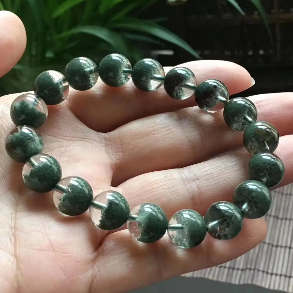 Сертификат Натуральный Зеленый Фантом кварц призрак сад хрустальные прозрачные