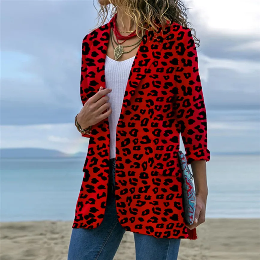 Женская теплая куртка красного цвета с длинным рукавом женский кардиган